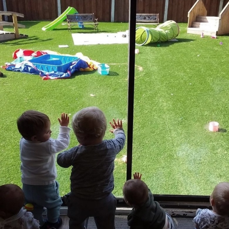 Shine A Light Day Nursery Oldham outdoors view1